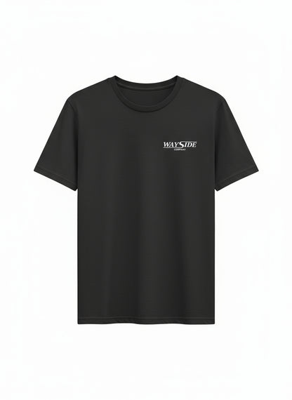 Black "JD" Design T-Shirt
